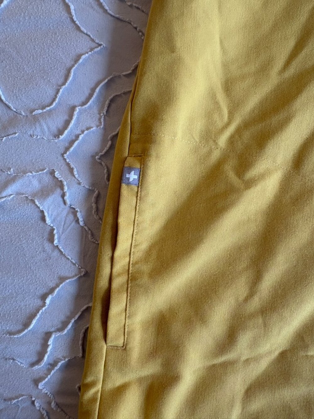 DISCONTINUED Figs Rafaela Scrub Top – Light Gold - Picture 2 of 5